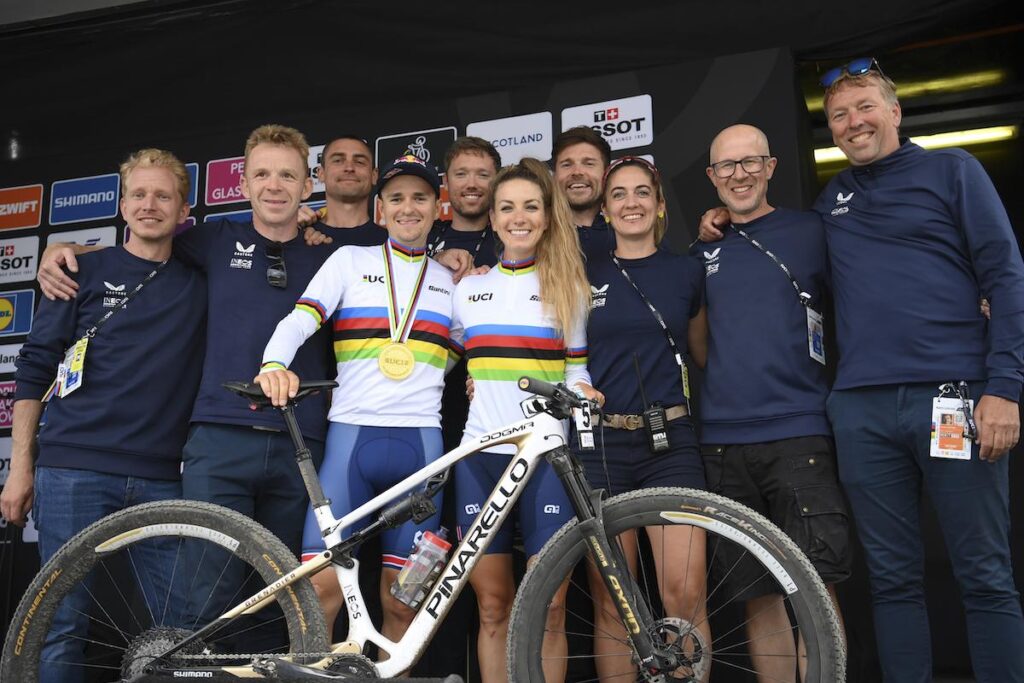 Ferrand-Prévot holds her own in echelon stage UAE Tour Women – Team Visma