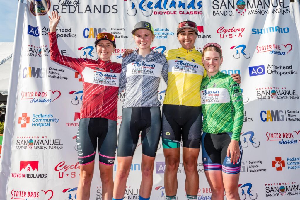 Alia Shafi delivers GC victory at Redlands Bicycle Classic with Fount Cycling ‘guns a blazing’ start to finish
