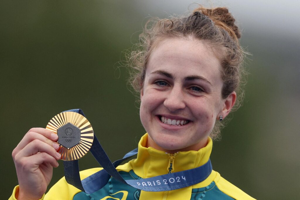 Grace Brown Powers to Gold in Women’s Time Trial at Paris Olympics