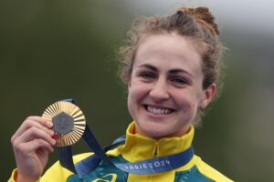 Grace Brown Powers to Gold in Women’s Time Trial at Paris Olympics