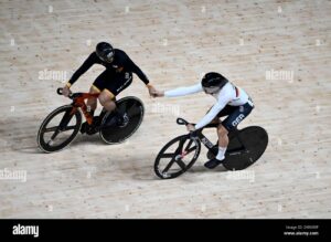 Paris 2024 Track Cycling: Ellesse Andrews Powers to Victory in Women’s Keirin Sprint