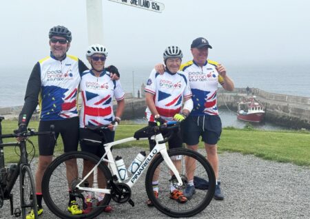 I broke two ribs and had six stitches’ – 87-year-old defies odds to conquer LEJOG after brutal crash