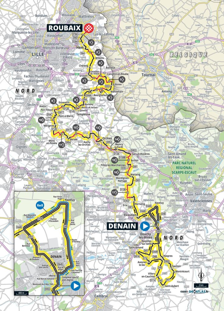 Unveiling the Exciting Route of Paris-Roubaix Femmes 2025