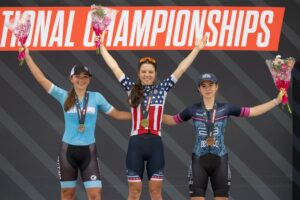 Alyssa Sarkisov Dominates Once More, Defends Junior Women’s Road Race Crown!