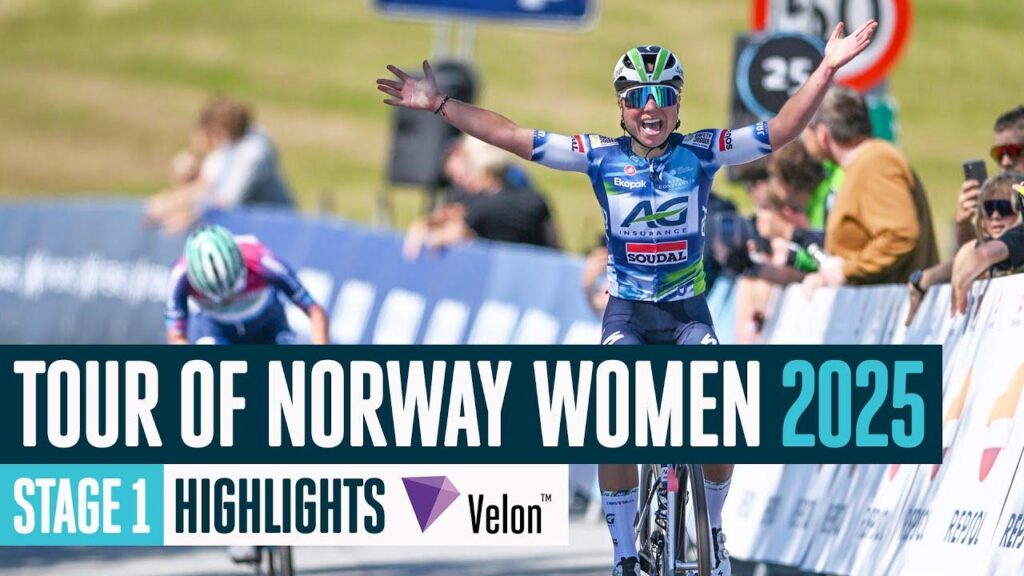 Justine Ghekiere Triumphs with Stunning First Win of the Season at Tour of Norway Women