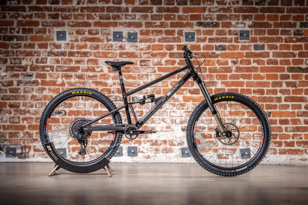 Discover the Prototype CDuro High Pivot Czech Carbon Enduro Bike Built for Vojta Bláha