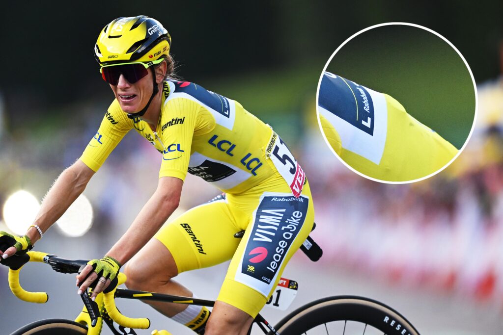 What’s the Secret Behind the Mysterious Circular Sensor on Pauline Ferrand-Prévot’s Back at the Tour de France Femmes?