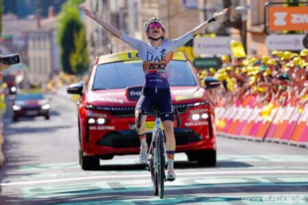 Maeva Squiban Shines with Dazzling Solo Break to Claim Stage Six Victory at Tour de France Femmes