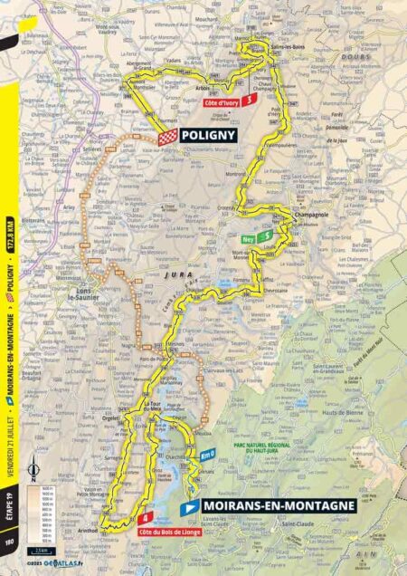 Tour de France Stage 19 Rerouted and Delayed After Cattle Disease Forces Removal of Two Climbs on Col des Saisies