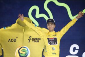 Luke Lamperti Charges to Thrilling Victory with Bold Long Sprint in Stage 1 of Czech Tour