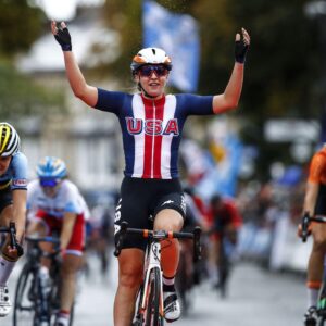 I Want to Pay It Forward” – Megan Jastrab Launches Inspiring Fundraiser to Empower Junior Women at Rwanda UCI Road World Championships