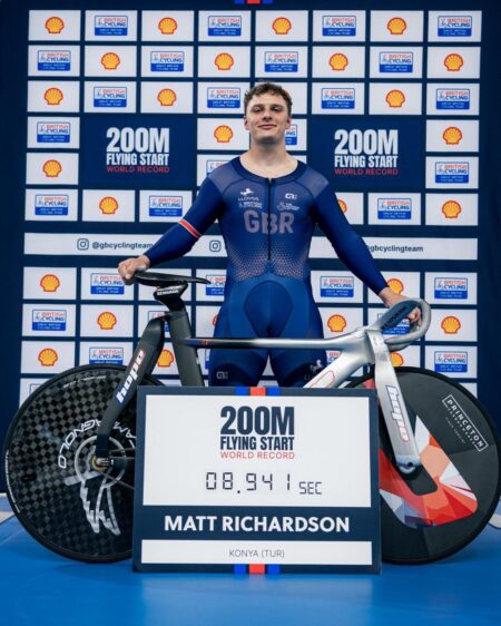Matthew Richardson Shatters 200m World Record to Claim Title of Fastest Cyclist Ever