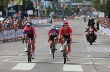 Agnieszka Skalniak-Sójka Claims Victory in Thrilling Photo-Finish Sprint at Maryland Cycling Classic Women’s Race