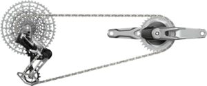 Unveiling the Limited Edition SRAM 1987 Eagle Groupset: Sleek Silver Alloy Replaces All XX SL Carbon