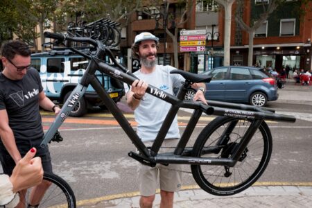 Vielo & Partners Transform Airplane Parts into Ultra-Light Cargo Bikes to Support Flood Victims