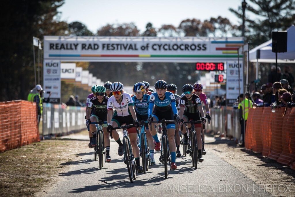 Maghalie Rochette and Andrew Strohmeyer Triumph in Elite Races at the Really Rad Cyclocross Festival in Falmouth