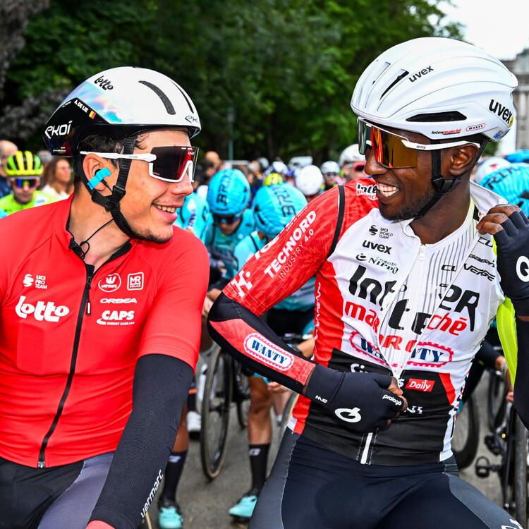 Biniam Girmay Teases Uncertain Future with Lotto-Intermarché Ahead of Squad Announcement Biniam Girmay Teases Uncertain Future with Lotto-Intermarché Ahead of Squad Announcement