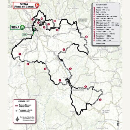 Strade Bianche 2025 Route Unveiled: Expanded Gravel Sectors Set to Test Men’s and Women’s Races Strade Bianche 2025 Route Unveiled: Expanded Gravel Sectors Set to Test Men’s and Women’s Races